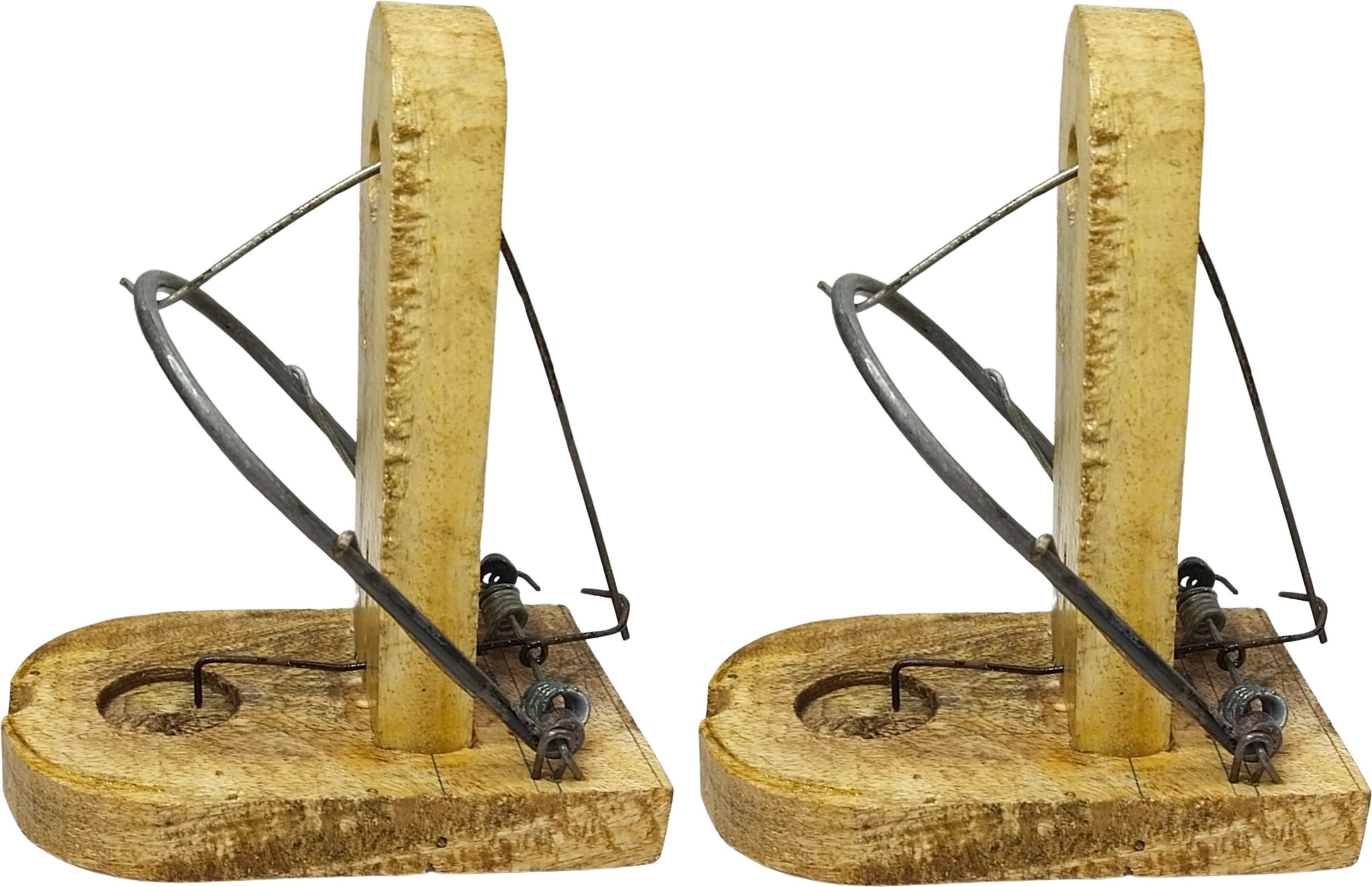 budhan products inc 2 No's of Wooden Rat Traps Rodent trap killer Reusable Mouse Traps for Mice Snap Trap-picture-28