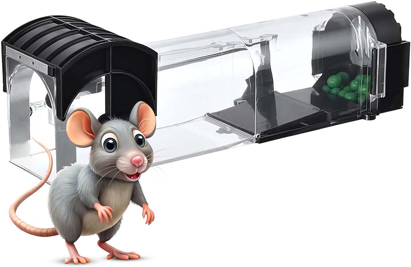 lyrovo Big Rat Trap cage for Mouse Snap Trap-picture-26