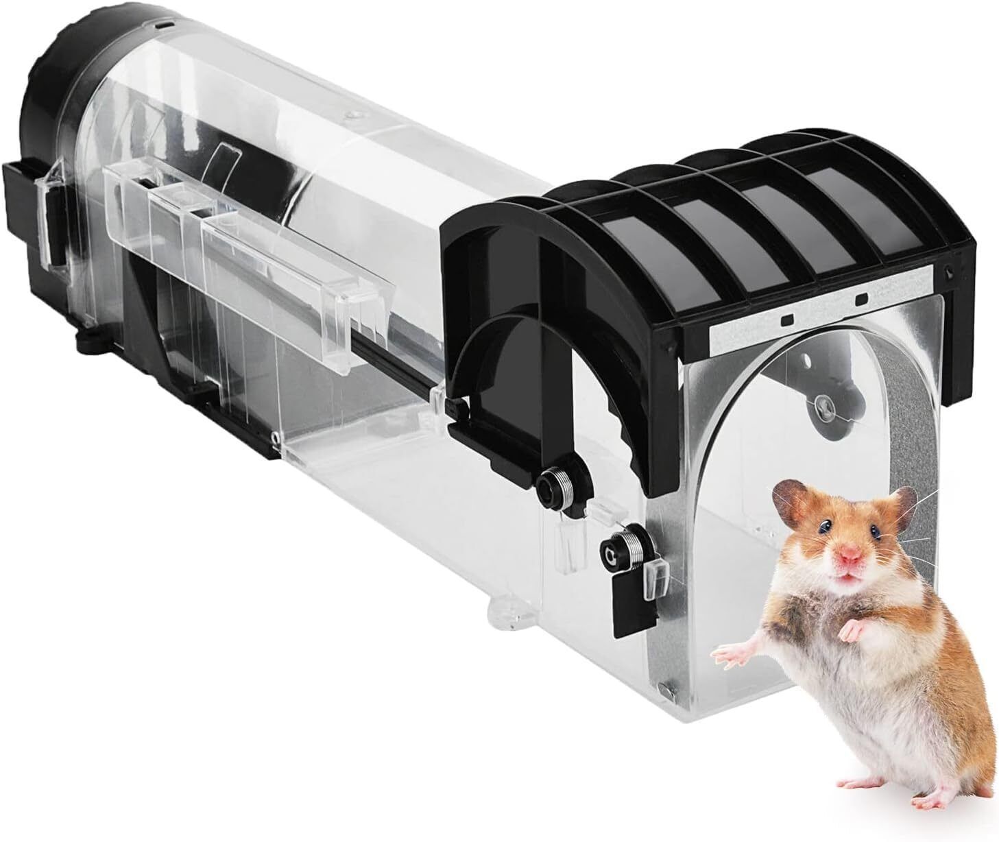 Rat Trap Cage 32 cm Humane Mouse Trap Catcher No Kill Reusable Snap Trap