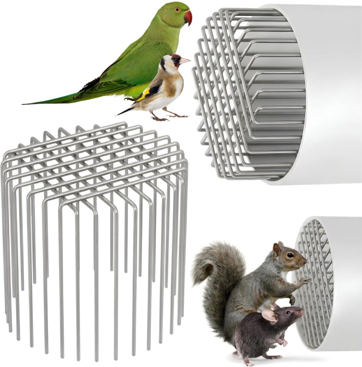 Anti Rat Drain Pipe Cover for 95-100mm Pipes Live Trap-image-35