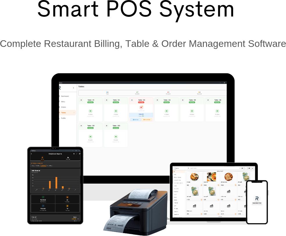 Runrestro RUN-RES-POS-58MM Thermal Receipt Printer
