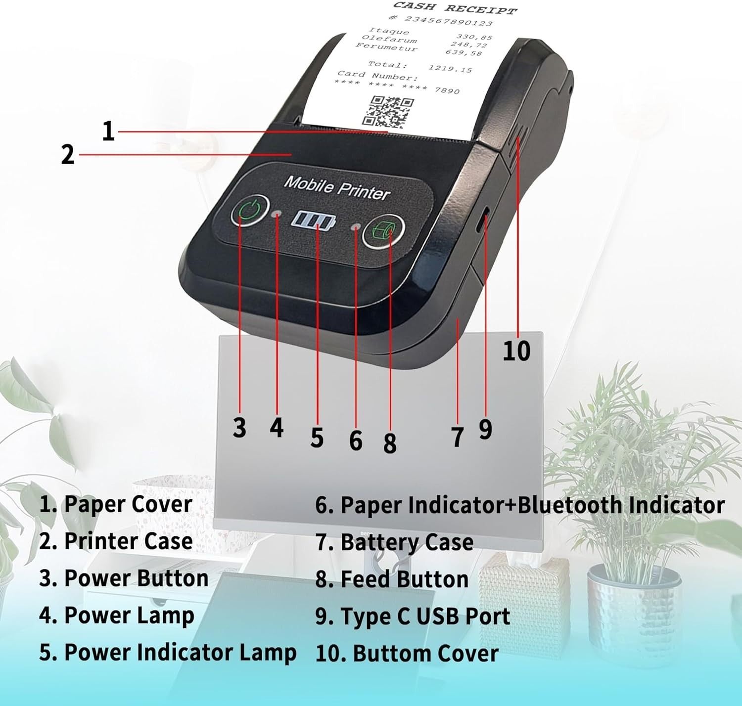 Poliarc Thermal Printer 1 Thermal Receipt Printer-image-6