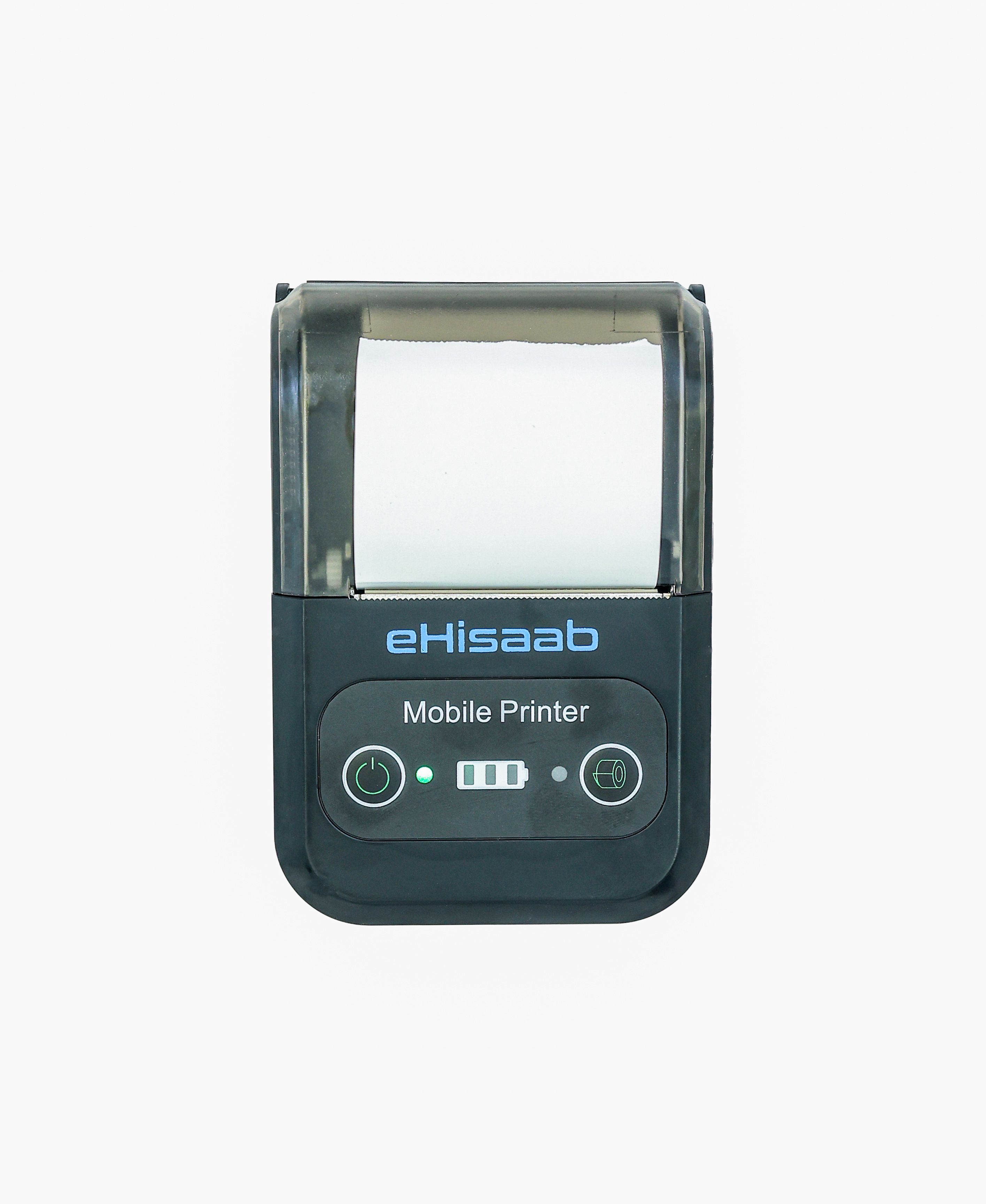 eHisaab 58mm 2 Inch Mini Mobile Printer | 1 Year Warranty | Bluetooth Thermal Receipt Printer-image-15