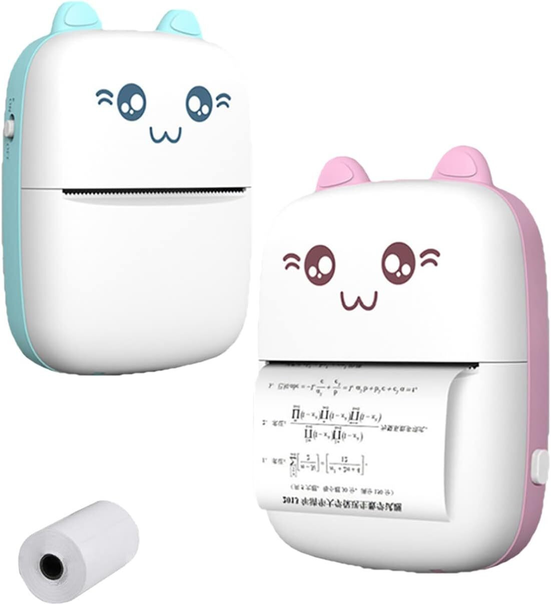 Voltegic Pocket Thermal Printers with 1 Roll Printing Paper for Android iOS Smartphone Thermal Printer image 1