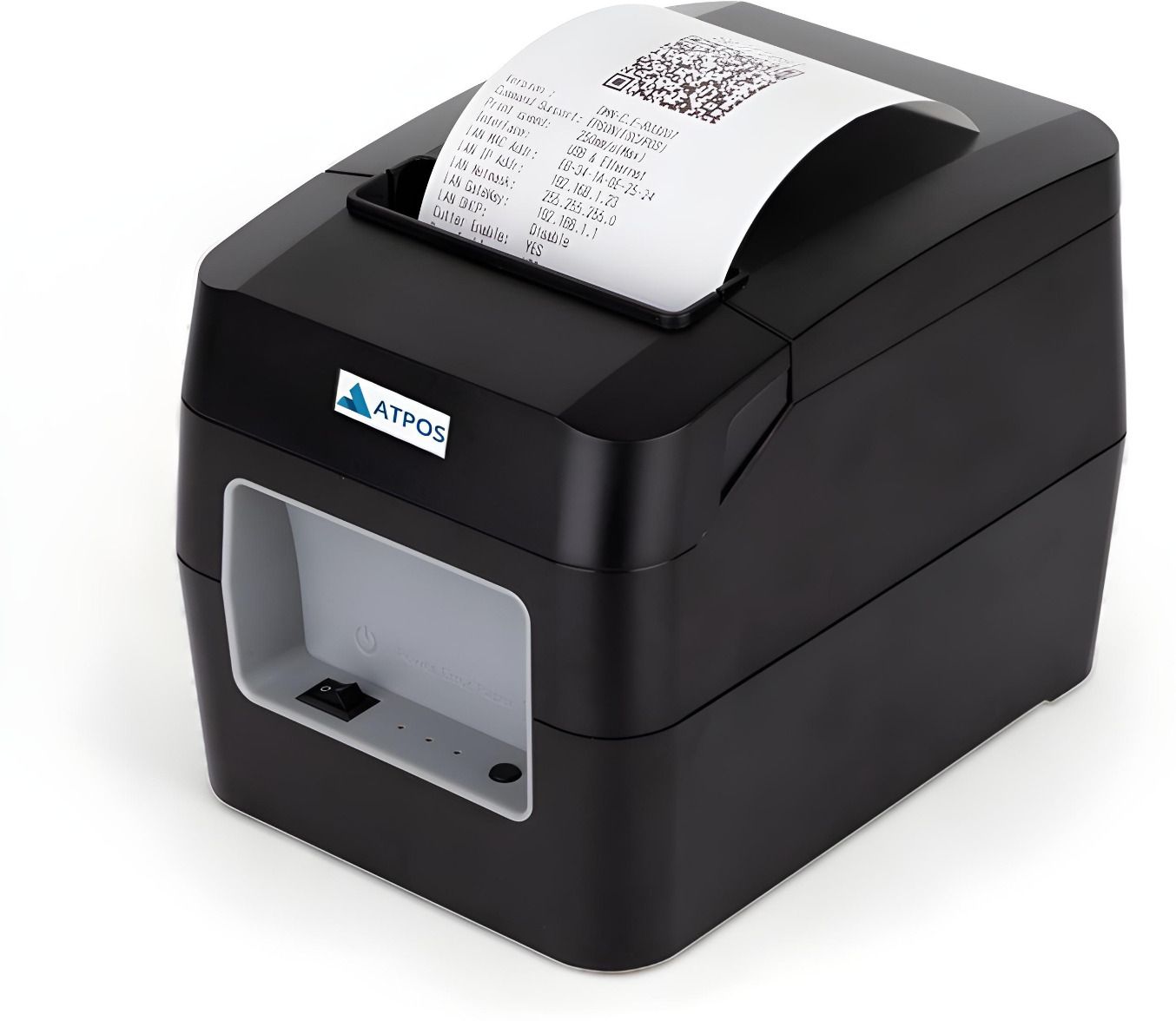 ATPOS HL300 80mm (3 Inch) USB Direct Thermal Printer | POS Print Billing | Auto Cutter Thermal Receipt Printer