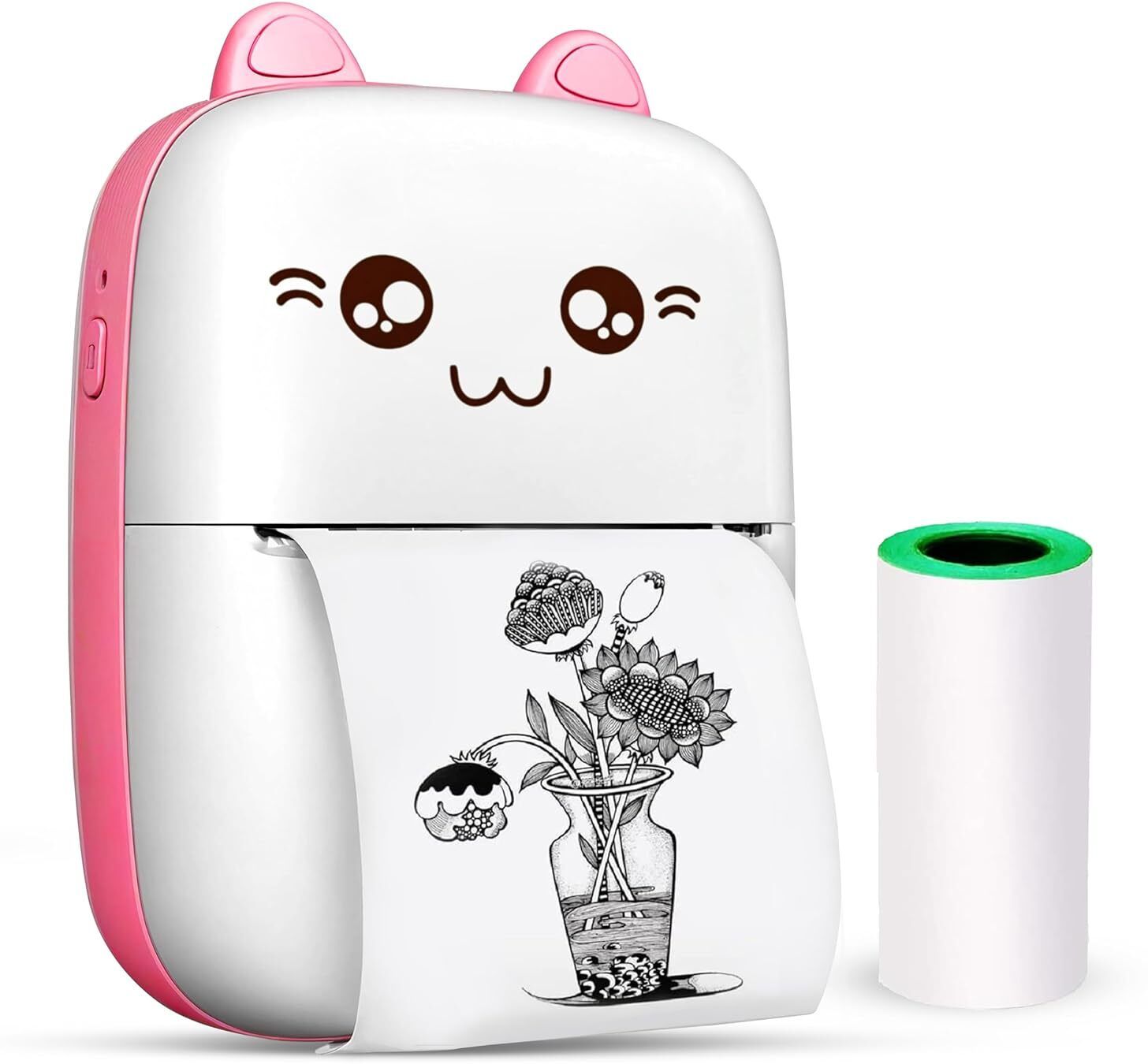 KUNYA Memo Receipt Mini Thermal Printer Inkless Bluetooth Pocket Printer Thermal Receipt Printer