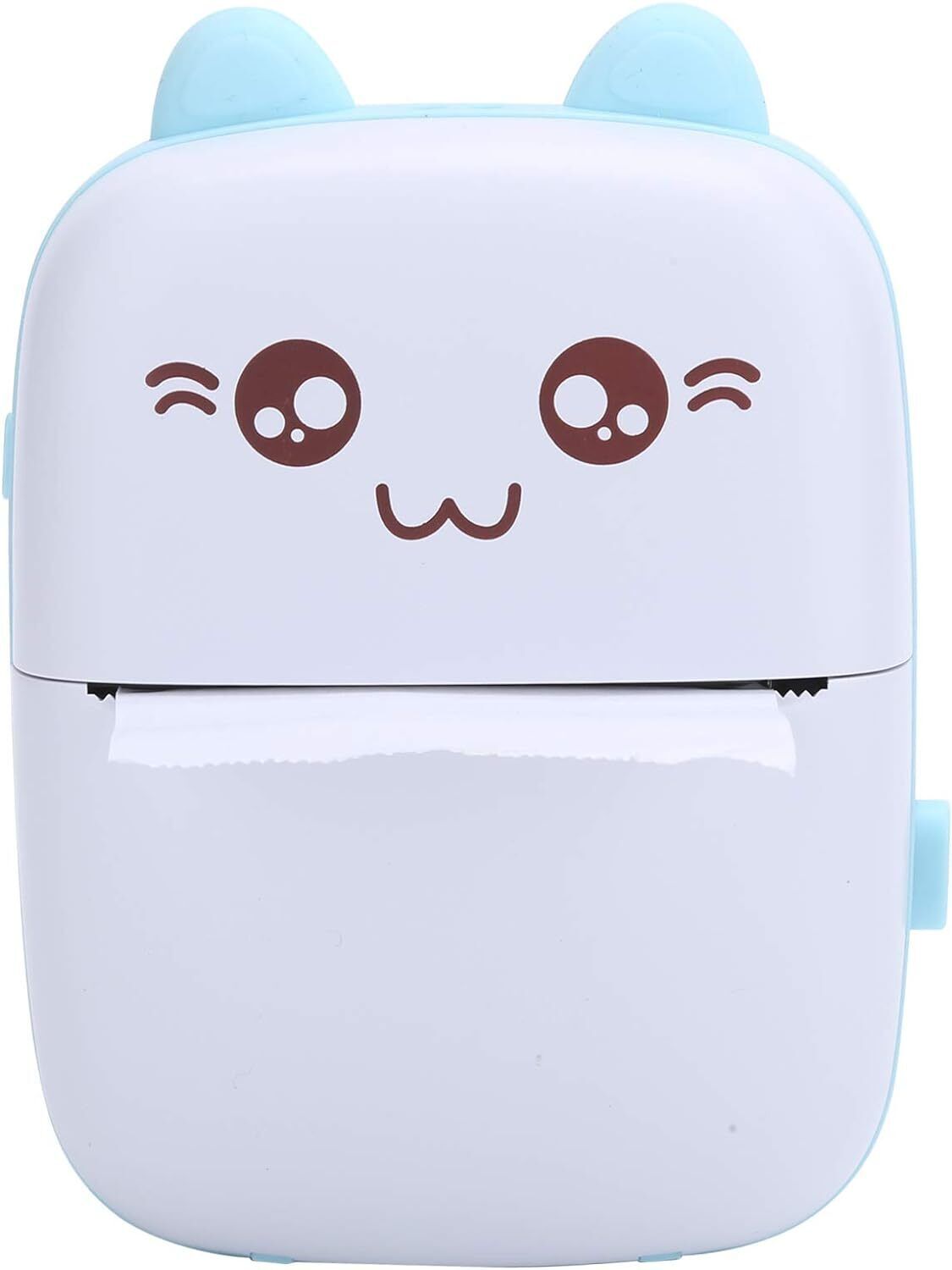 kiaraz Portable Photo Print, Mini Photo Printer for Smartphone Thermal Receipt Printer-image-36