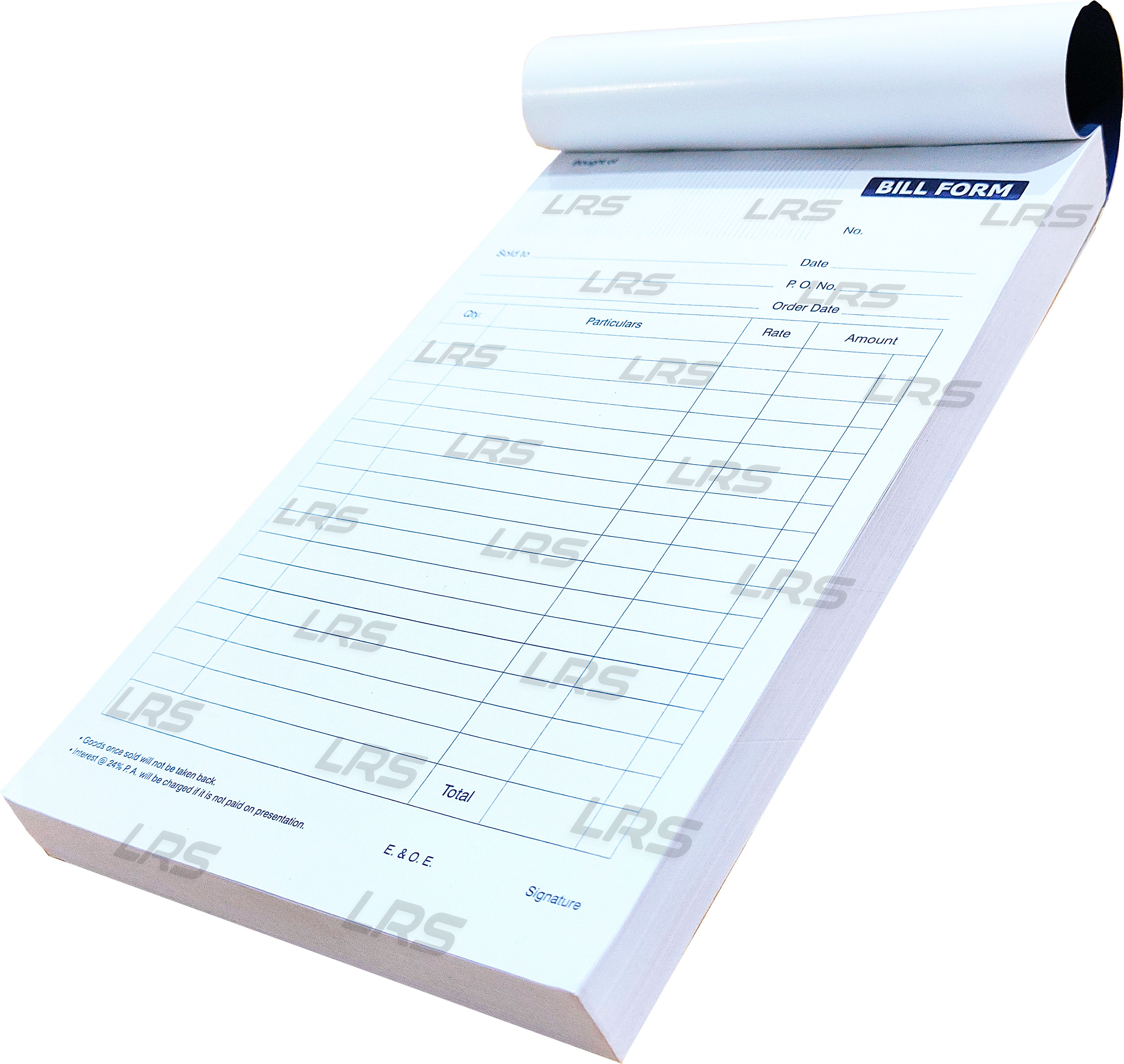 Bill Book A5 Size - 100 Sets (100 Printed + 100 Plain) 2-Part Bill Book-image-6