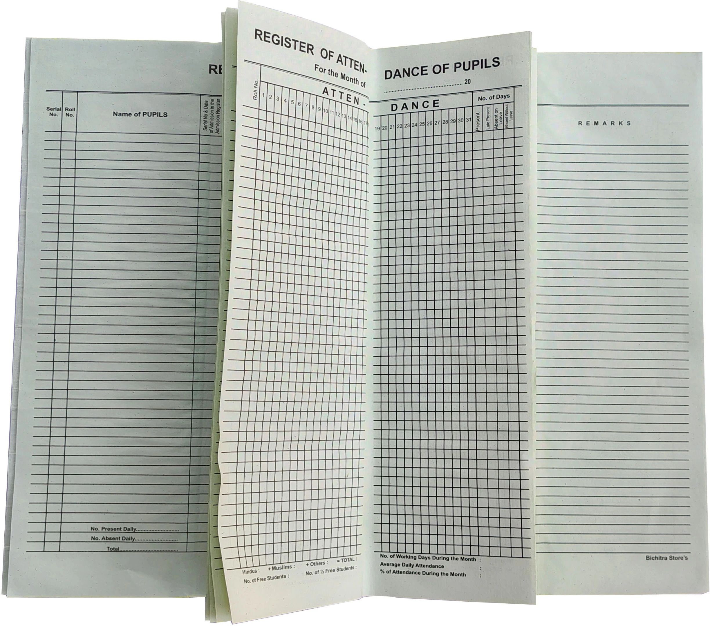 rtc Student Attendance Register 3-Part Student Attendance-picture-17