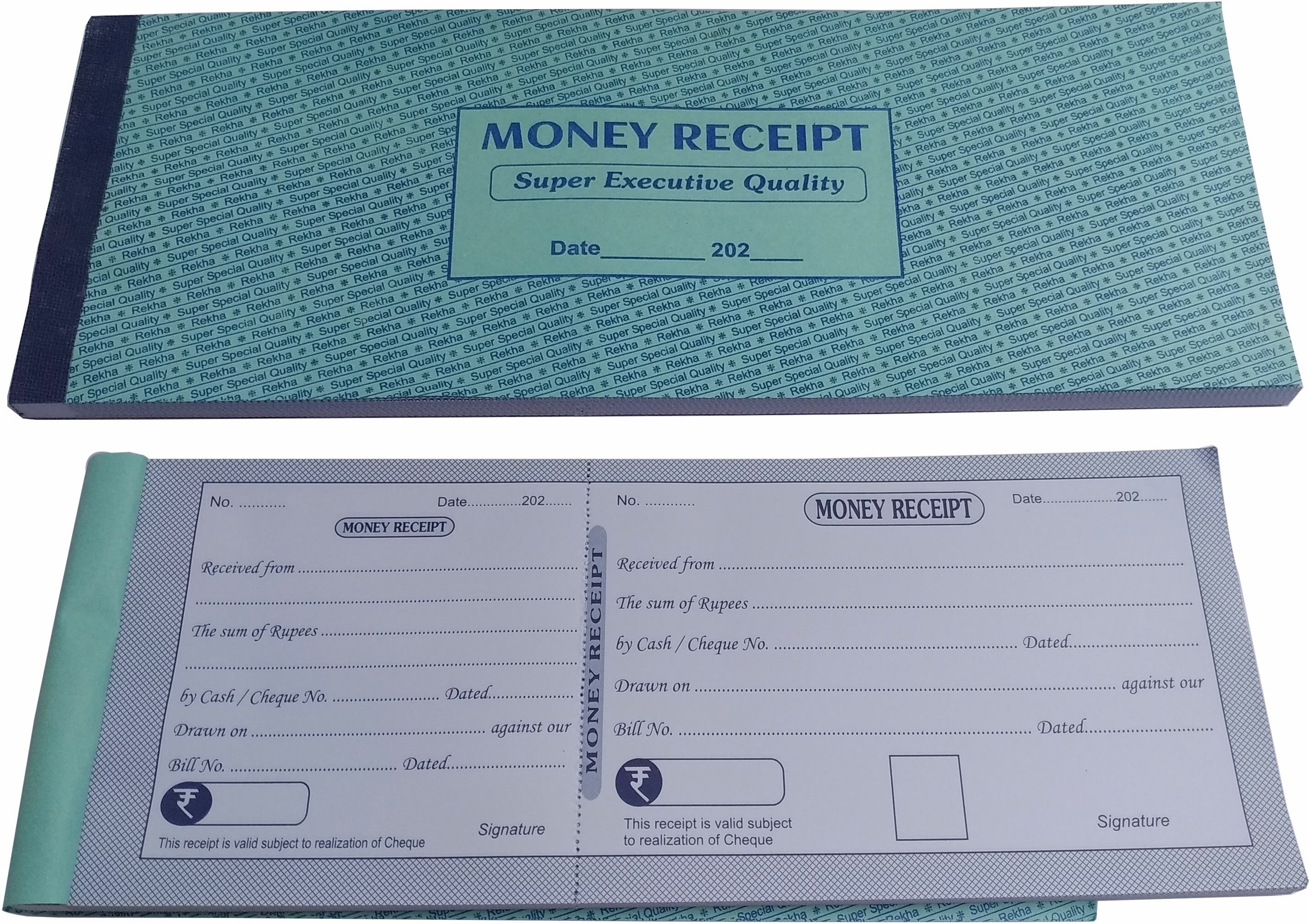 Money Receipt 100 Pages Special Quality Money Receipt 100 Pages Special Quality 2 Pcs Combo 2-Part Money Receipt