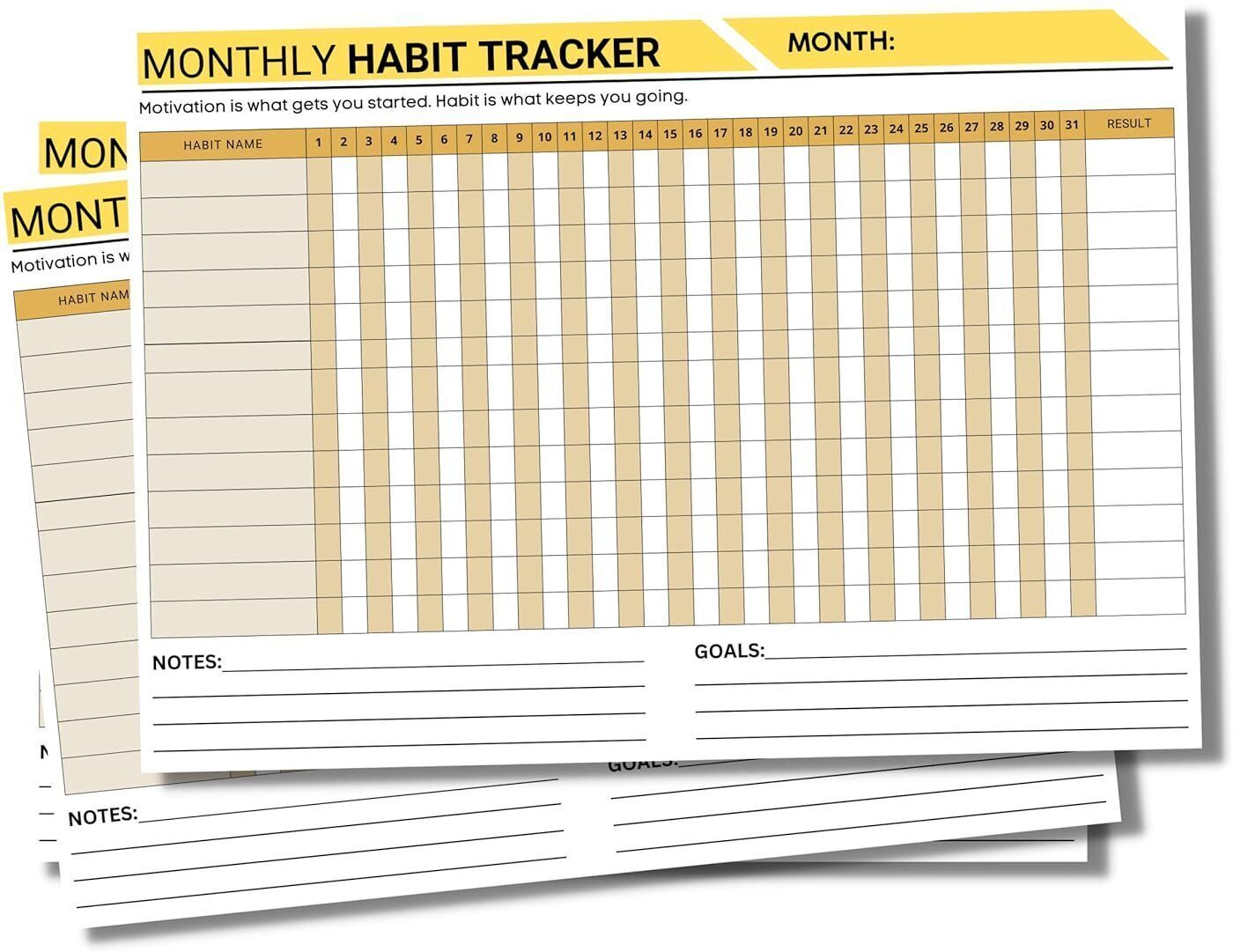 asva Monthly Planner 12-Part Daily Habit Tracker-picture-11