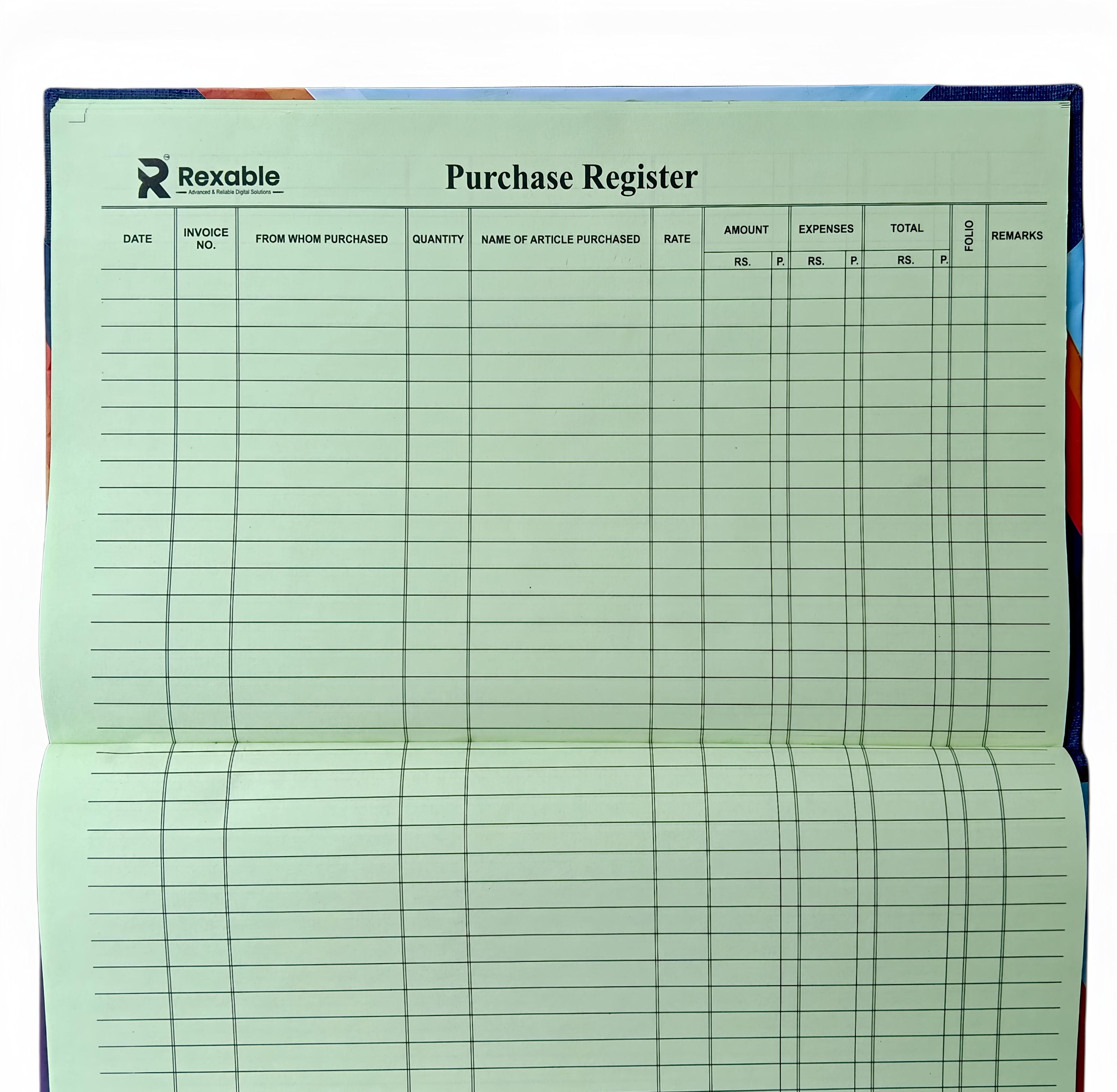 purchase register book purchase register book No Of Pages: 100 Pages ( 50 Sheets pack Of 1 ) 1-Part purchase register book-image-27