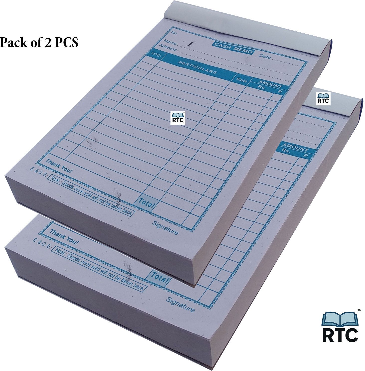 Cash Memo Rull 2 Pcs Cash Memo Rull 2 Pcs 100-Part Cash Memo