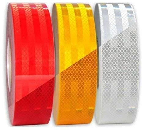 AR Tapes Reflective Tape (Size-48mm*2m) Pack of 3 48 mm x 2 m Redium Reflective Tape