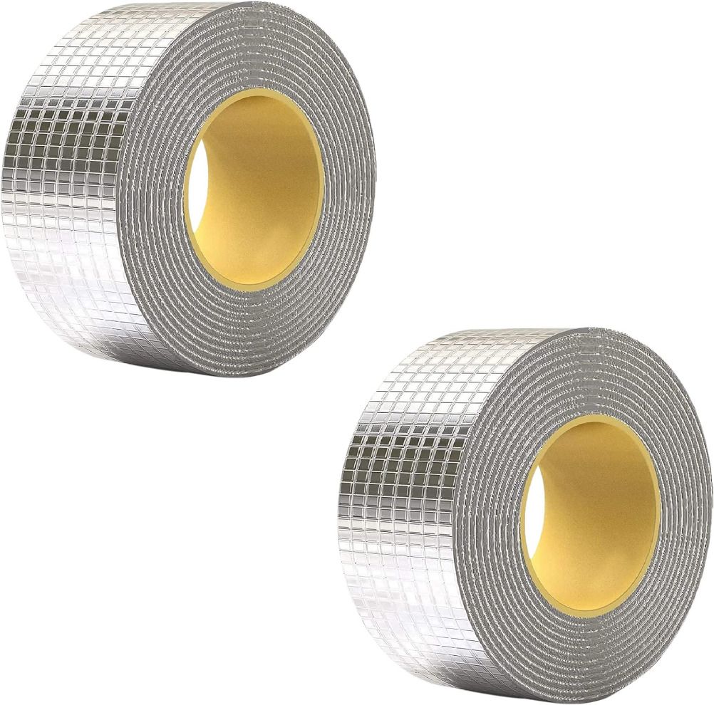 padchaaya Waterproof Repair Tape for Pipe Leakage 100 mm x 10 m Multicolor Reflective Tape-picture-0