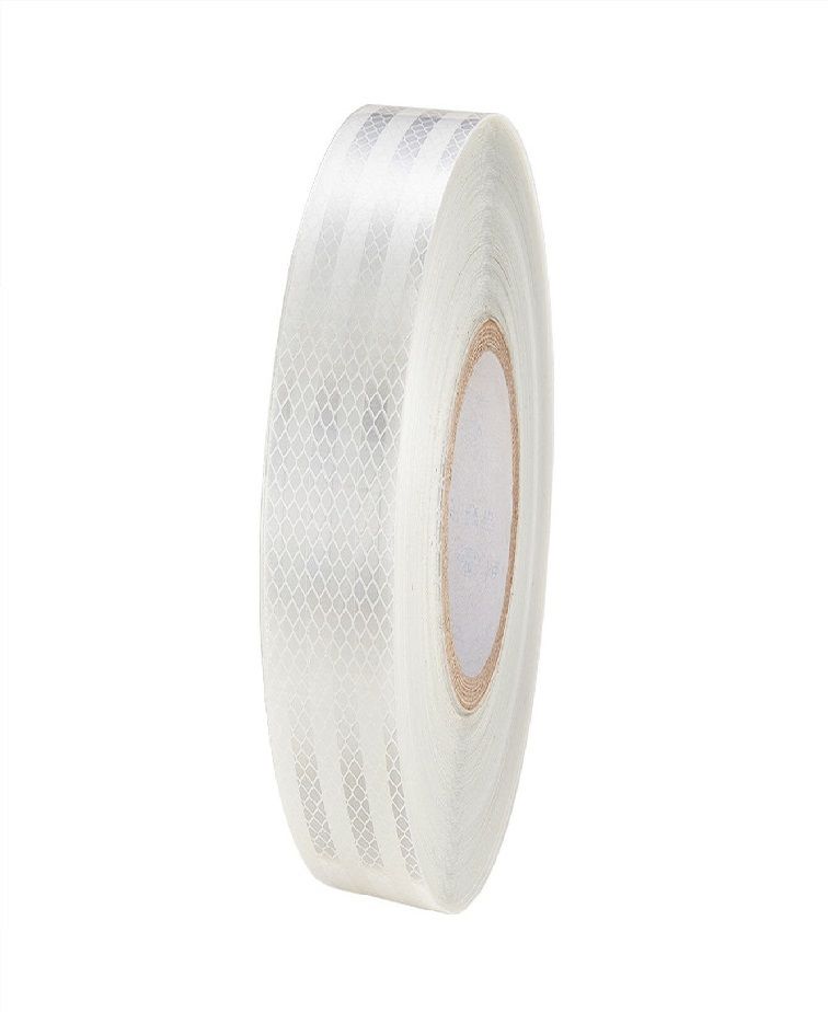High Intensity Reflective Tape 1 Inch 48 Meters White Night Drive Reflector 50 mm x 0.48 m WHITE Reflective Tape-image-21