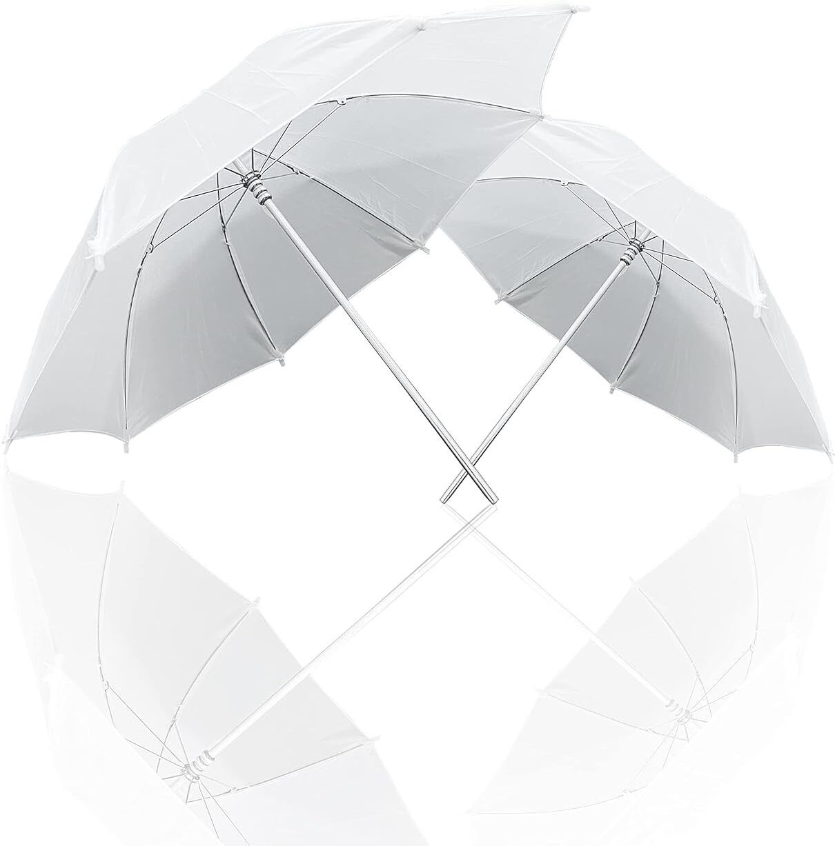 Hiffin Professional White Umbrella 100cms 36 inch/91cm for Photography Studio Light Flash, Camera Flash, Video Light 2 Pcs Combo White Reflector Umbrella-picture-12