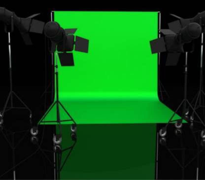 Kate 8x12ft Green Backdrop,Video, News Room Setup, Zoom, Vfx Reflector Reflector-image-22