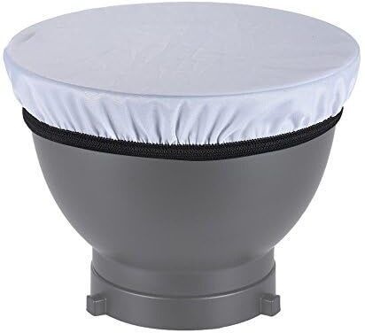 Rrimin Photography Soft White Diffuser Cloth for 7″ (180mm) Studio Strobe Reflector FLASH Diffuser