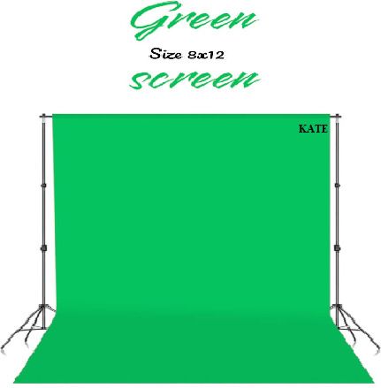 Kate 8FTX12 FT Parrot Green Backdrop Background (Stand Not Included) Reflector-picture-41