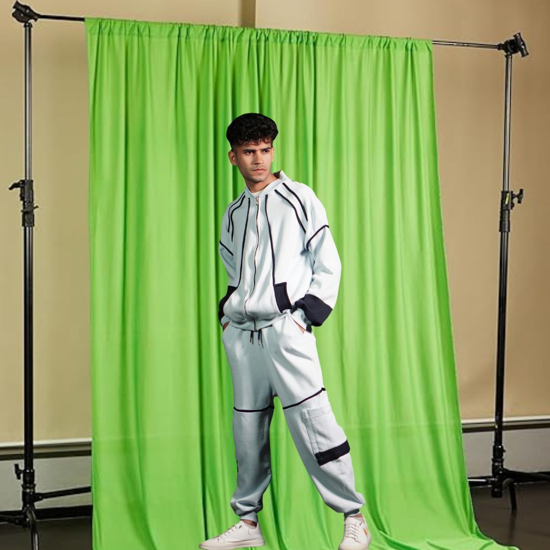 SNOOD 6 X 8Ft Green Screen Backdrop, Background Curtain for Photography Reflector-image-23