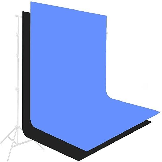 Hiffin 8X12Ft Black|Blue Screen Backdrop Photo Studio Photography Background Reflector Reflector-picture-33