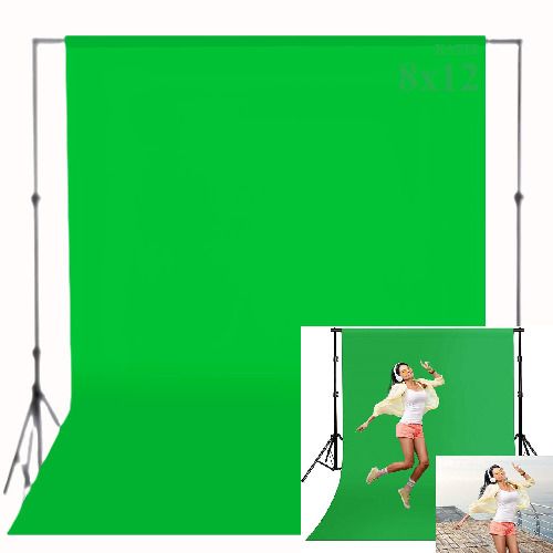 Kate 8x12 The Green Backdrop , Green Screen Backdrop Reflector-picture-11
