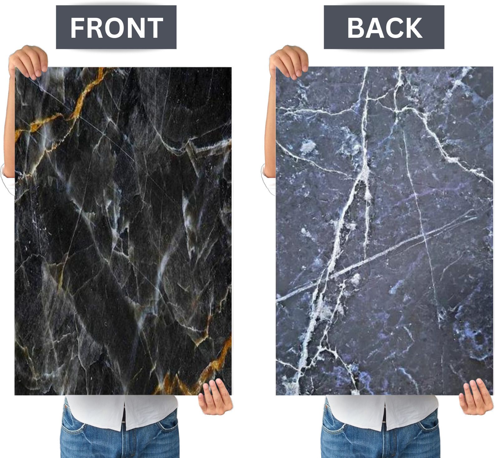 Royalkart Textured PVC Photography Backdrop Sheet for Product Photoshoot Backgrounds Reflector-picture-11