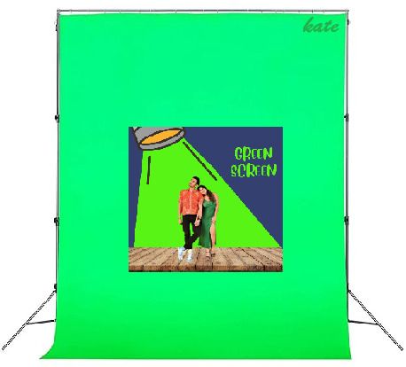 Kate green screen for background 8x12 Reflector-picture-25