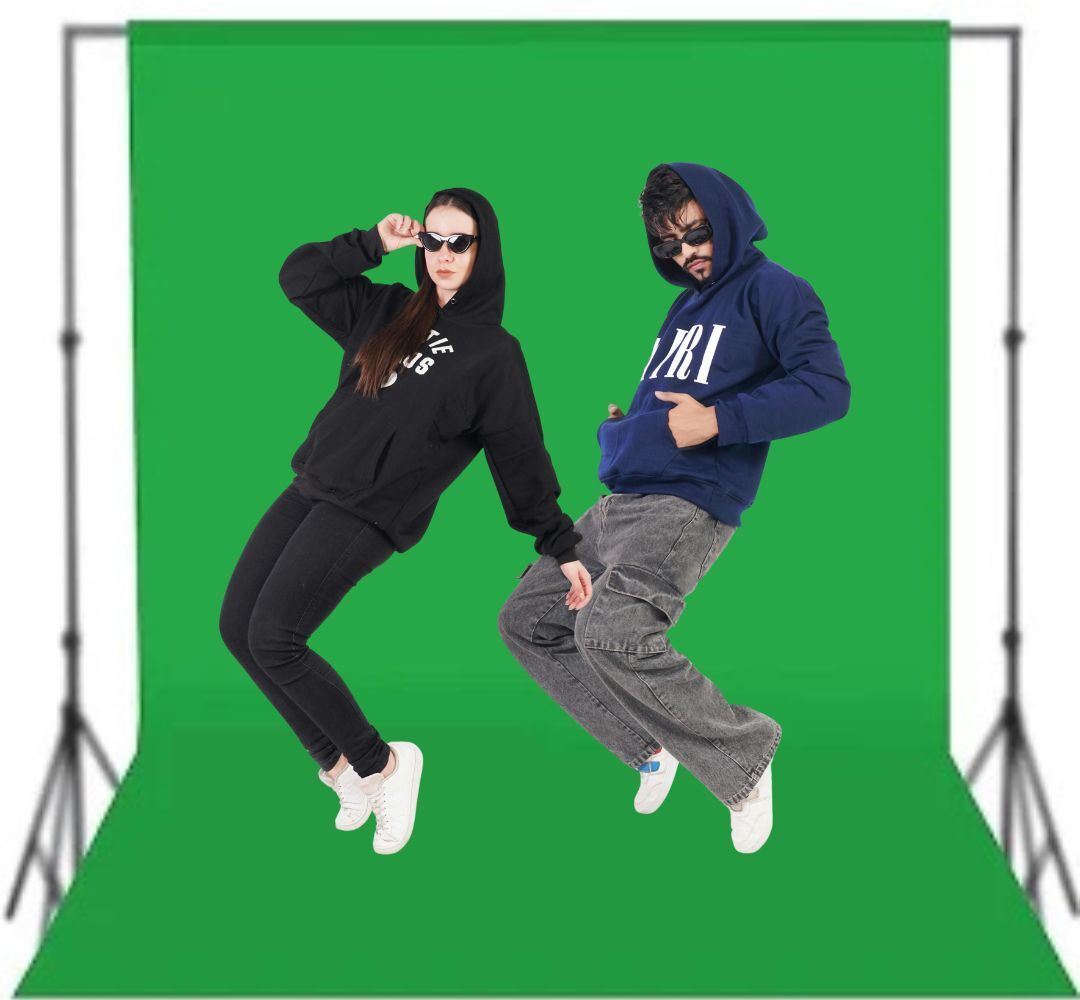 SNOOD 6 X 8Ft DARK Green Screen Backdrop, Background Curtain for Photography Reflector-image-46
