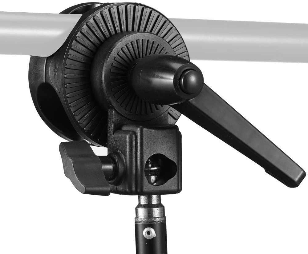 VTS Grip Swivel Head Clamp Holder Bracket Adapter for Light Stand, Extension Adjustable Macro Extension Tube-image-49