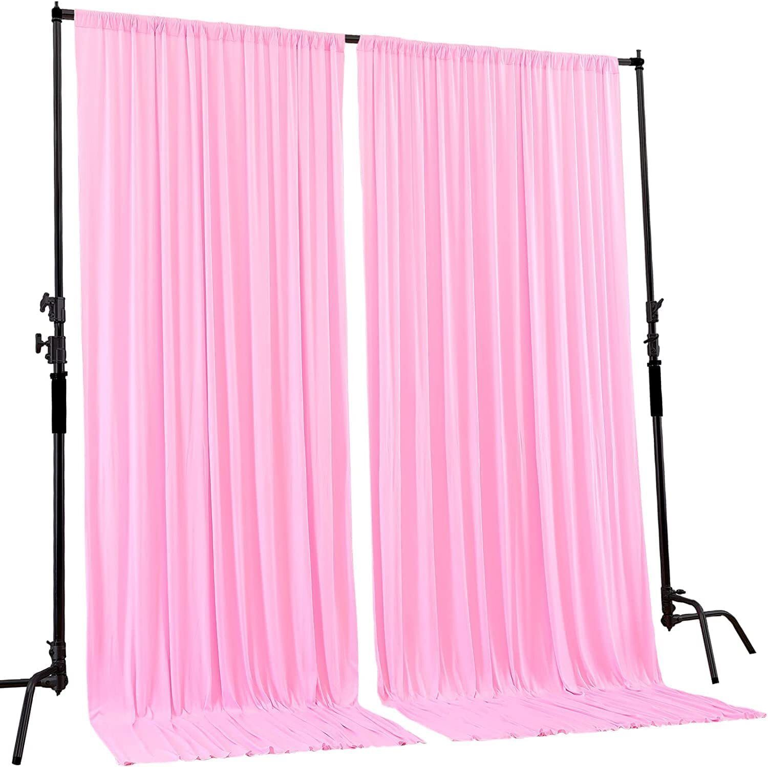 Stookin Backdrop Curtain for Parties Background Curtains 4x8 FT 2 penal Reflector-picture-38
