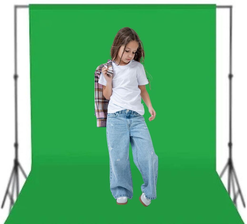 SNOOD 6 X 8Ft Dark Green Screen Backdrop, Background Curtain for Photography Reflector-image-44