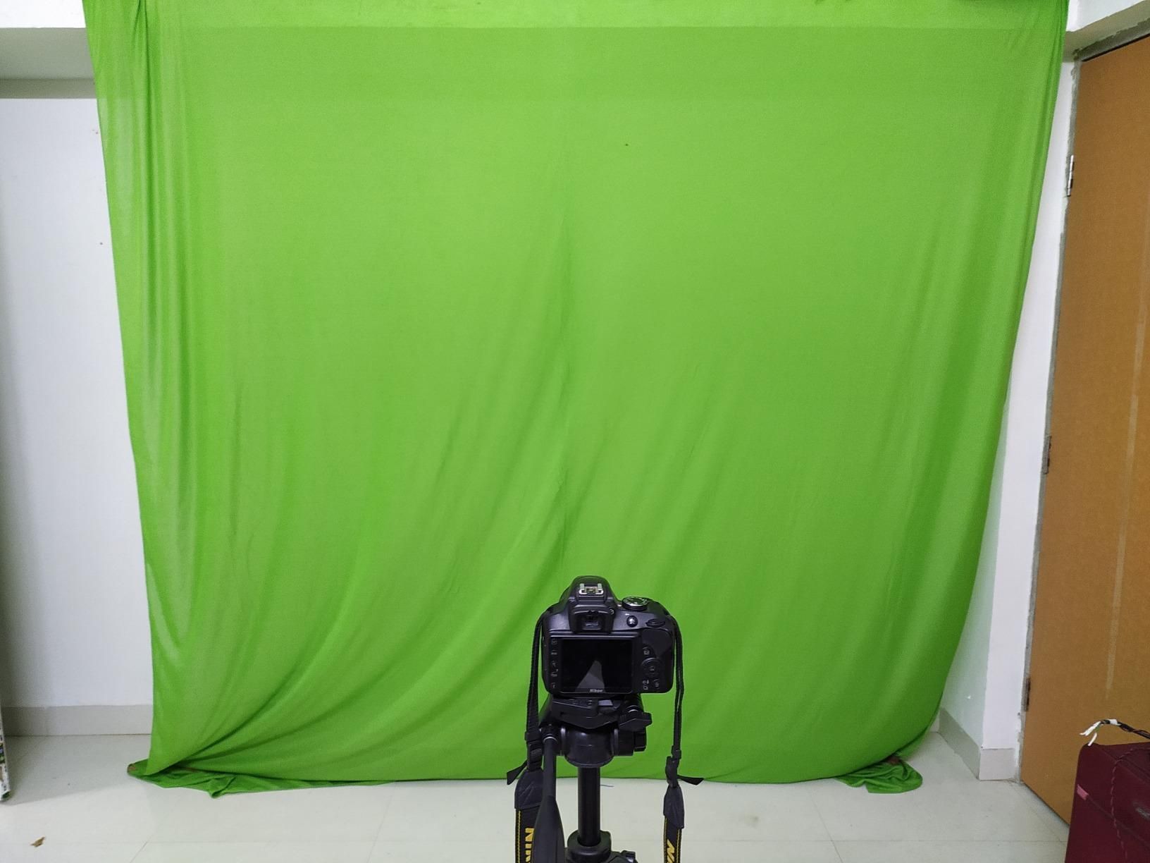 EDIT PRO 8x12FT GREEN BACKDROP FOR PHOTOGRAPHY, YOUTUBE VIDEOS, INSTA REEL, ZOOM Reflector-picture-16