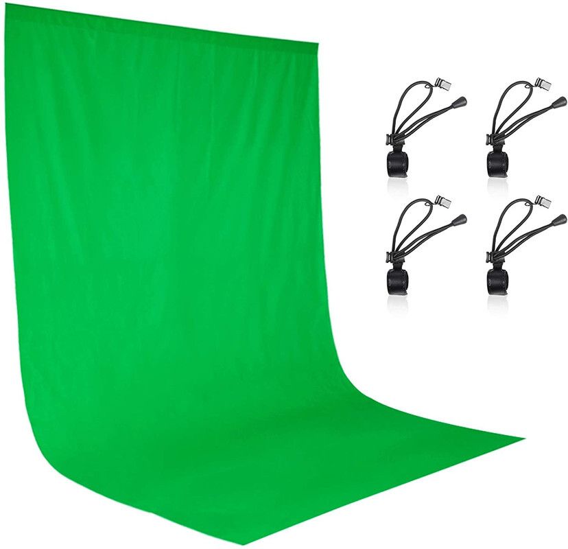 MVPRO 6 x9FT.Green Ultra Thick LEKERA Backdrop Background Photo Light Studio & 4 Clip Reflector-picture-44