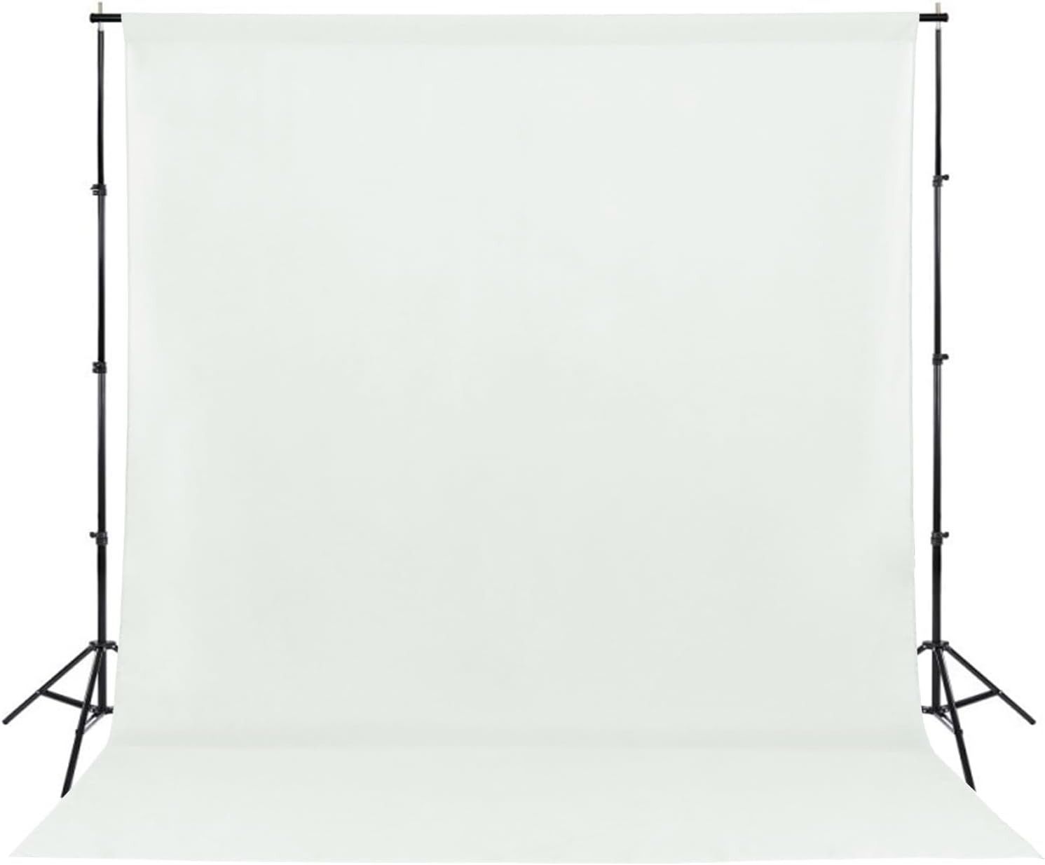Vistook 8X12 Ft White Screen Backdrop with 9x9ft Backdrop Stand, Stand Kit And Carry Bag Reflector-image-30