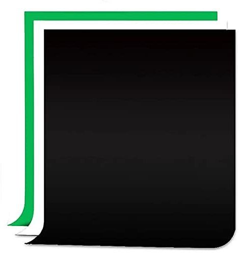 MVPRO 8 x12 FT. Ultra Thick LEKERA Backdrop Photo Light Studio-(Green/Black/White)3pcs Reflector-picture-19