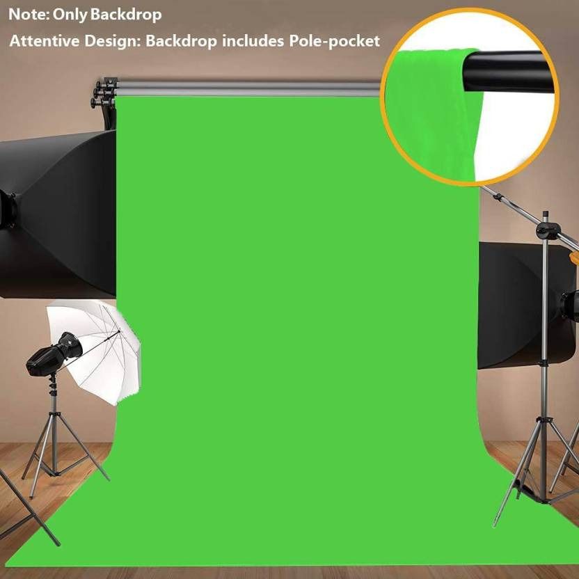 Kate 8x12 green backdrop, VIDEO background editing Reflector-picture-24