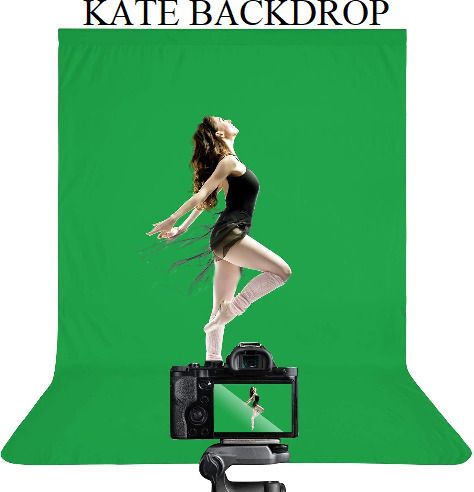 Kate 8x12 green backdrop ,background, curtain ,green sreen Reflector-picture-27