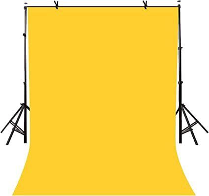 Vistook 8FTx9FT Yellow Photography Studio Backdrop for Event Shoot & Vedio Recording. Reflector-image-4