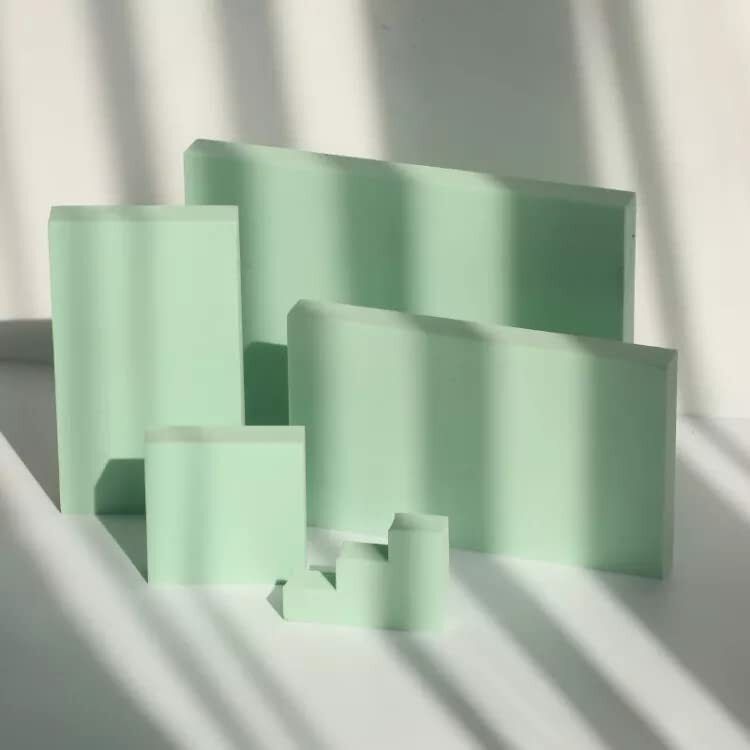 Royalkart Photography Props, Geometric Cube Photo for Perfume 5Pcs (Green) Reflector-picture-13
