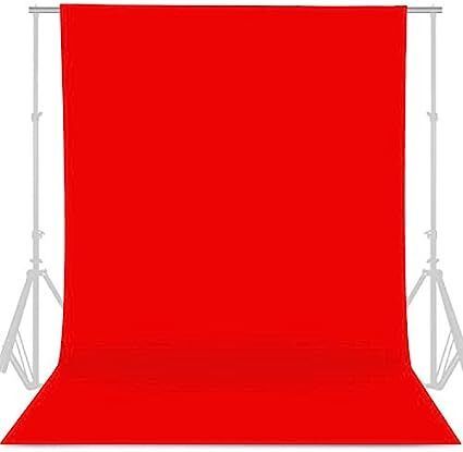 Stookin 4FTX8FT Red Chromakey Backdrop Screen Photography Photo Video Studio Reflector