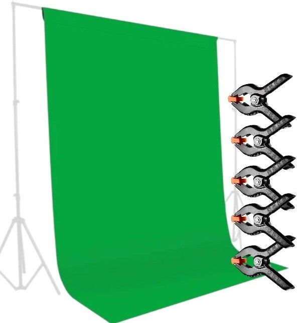 FLYING COLLECTION 8 x 12 Green Background Reflector With 5pc spring clamp Reflector-image-42