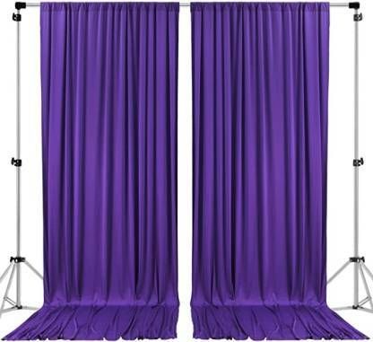 Stookin Purple Decoration Backdrop Curtain Background Wedding Parties 5x12Ft (Set of 2) Reflector-picture-11