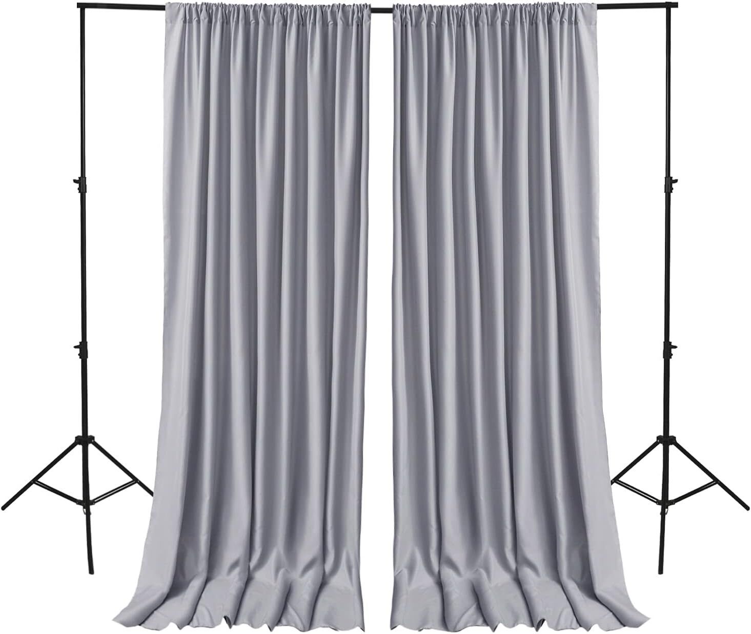 Cam cart 5x12FT Decoration Backdrop Yellow Curtain Drapes Backdrop Panels Background Reflector-image-20