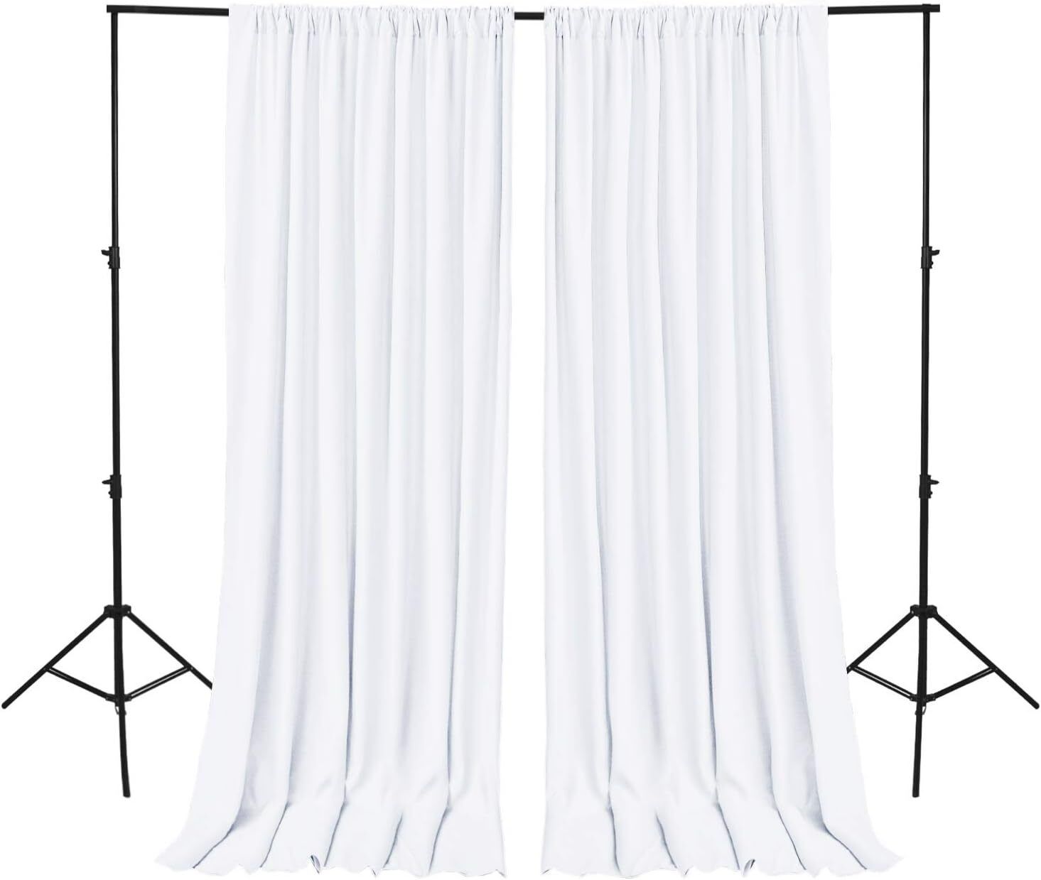 Cam cart 5x12FT Decoration Backdrop Yellow Curtain Drapes Backdrop Panels Background Reflector-picture-22