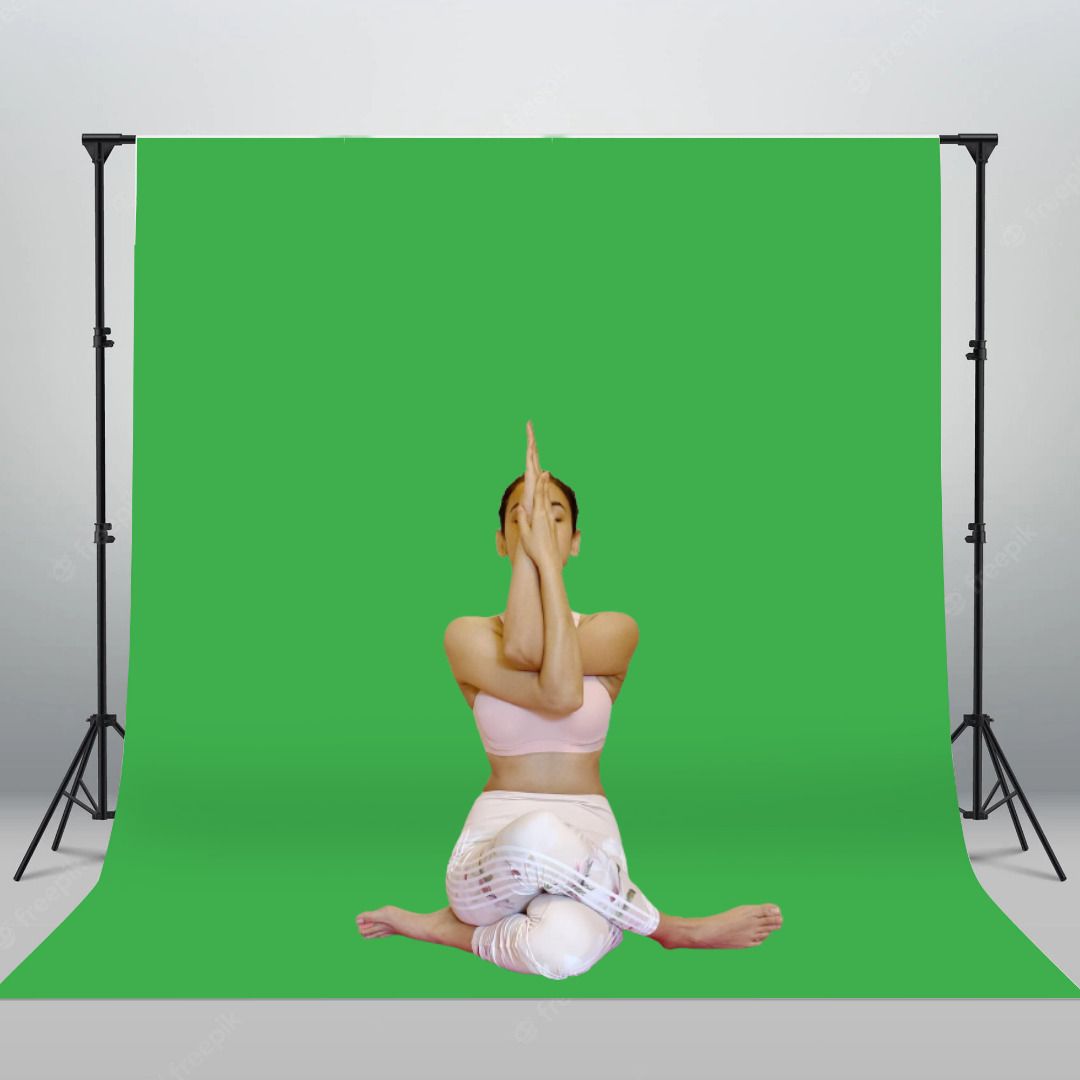 WINSOL 8x12ft Gaming Green Screen Background Backdrop Photo YouTube Insta Videos Reflector-image-45