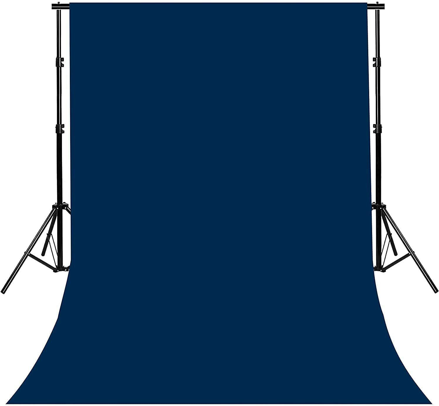 Stookin 10FTx10 Navy Backdrop Background for Photography Screen for Studio Reflector image 1
