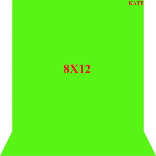 Kate 8x12FT Green Video Background Cloth, Reflector-picture-43