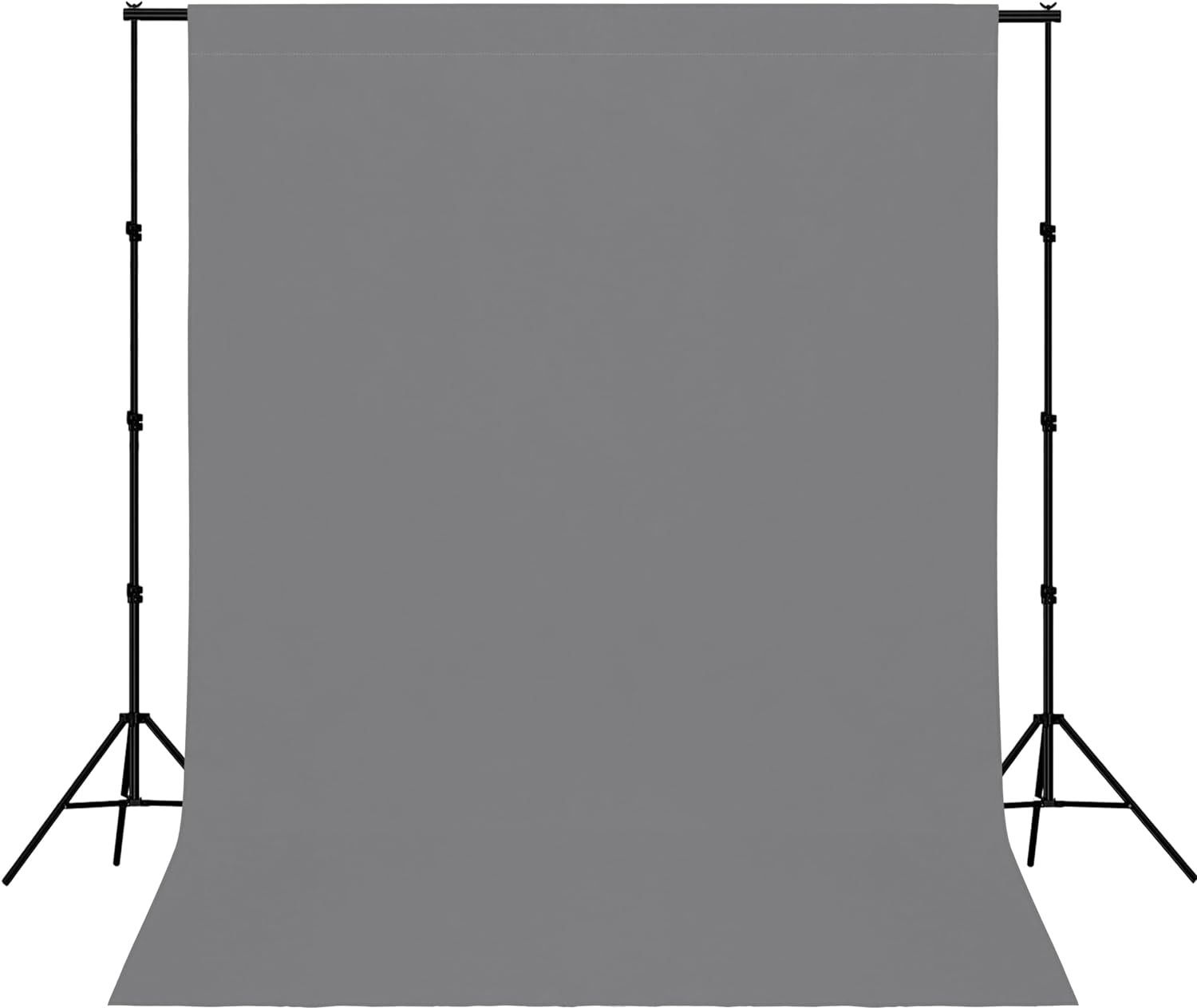 Vistook 8X12 Ft Grey Screen Backdrop with 9x9ft Backdrop Stand, Stand Kit And Carry Bag Reflector-image-31